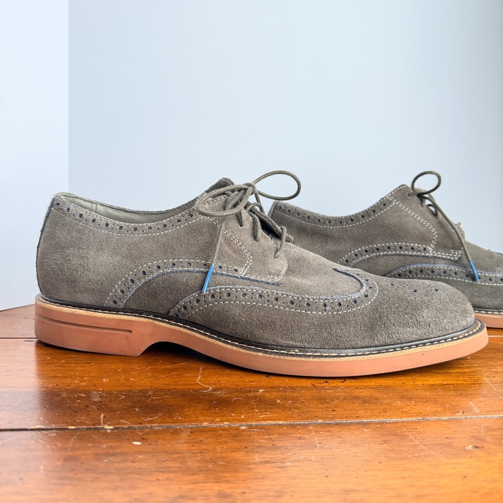 Sperry Top-Sider Gold Cup Suede Wingtip Oxford Shoes Men’s 11.5 – Deerskin Lined